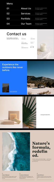 Built with Divi