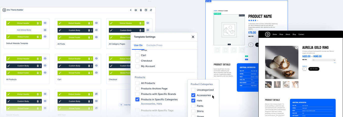 Divi Theme Builder