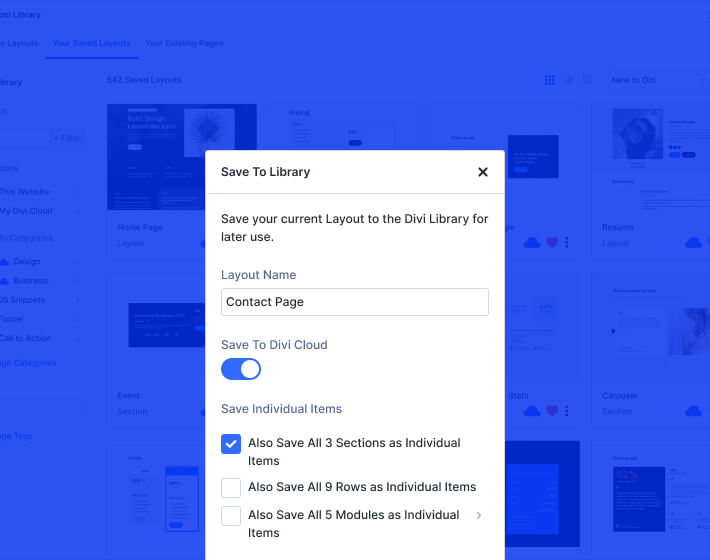 Divi Cloud