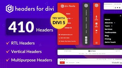 Headers for Divi